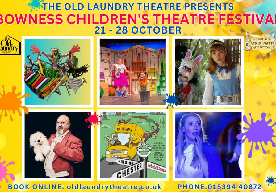 Jam packed week of family fun this autumn in our Bowness Children’s Theatre Festival