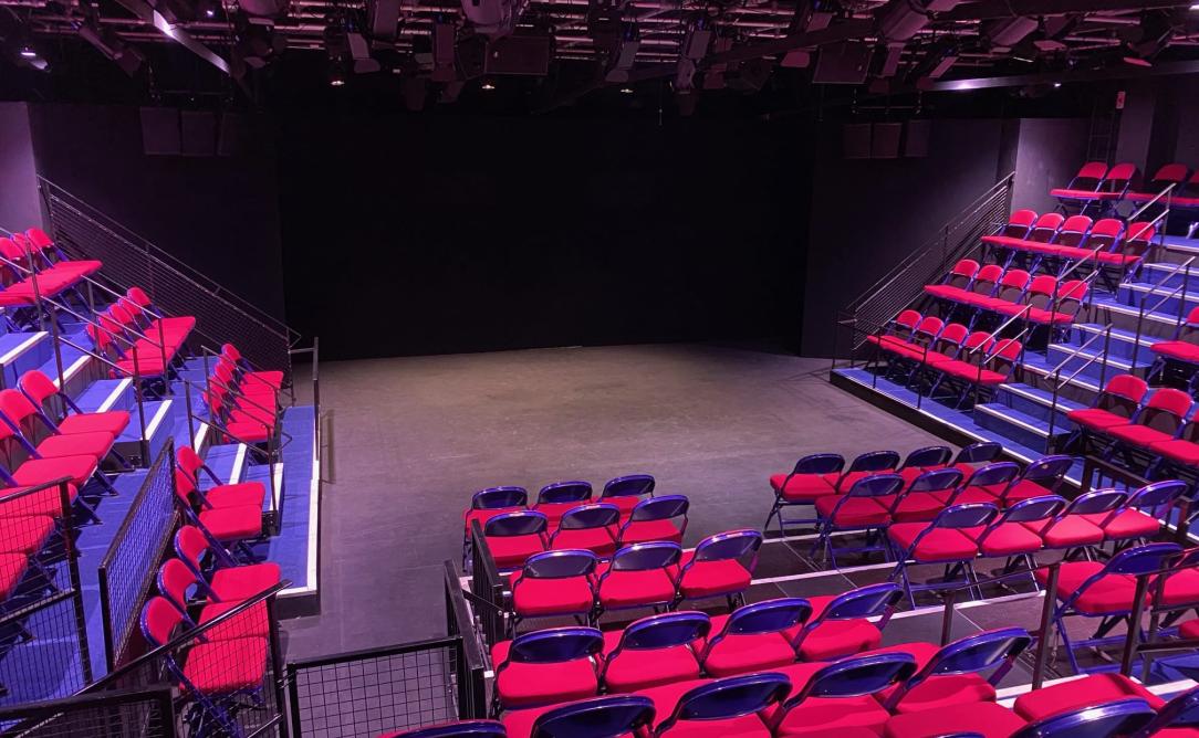 View from Block A, Row 8, Seat 15