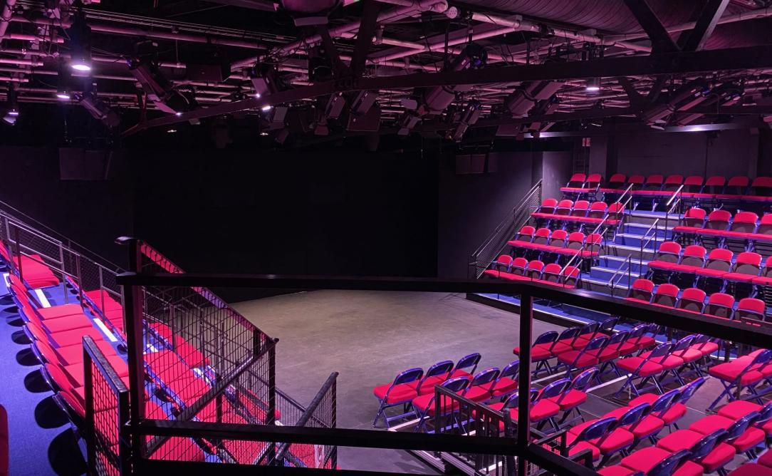 View from Block A, Row 8, Seat 20